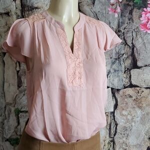 NWT Collective Concepts V-Neck Blouse size XS
